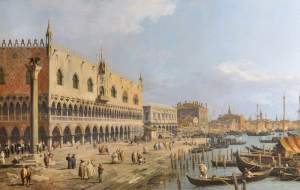 Canaletto, 1697-1768; The Doge's Palace, Venice